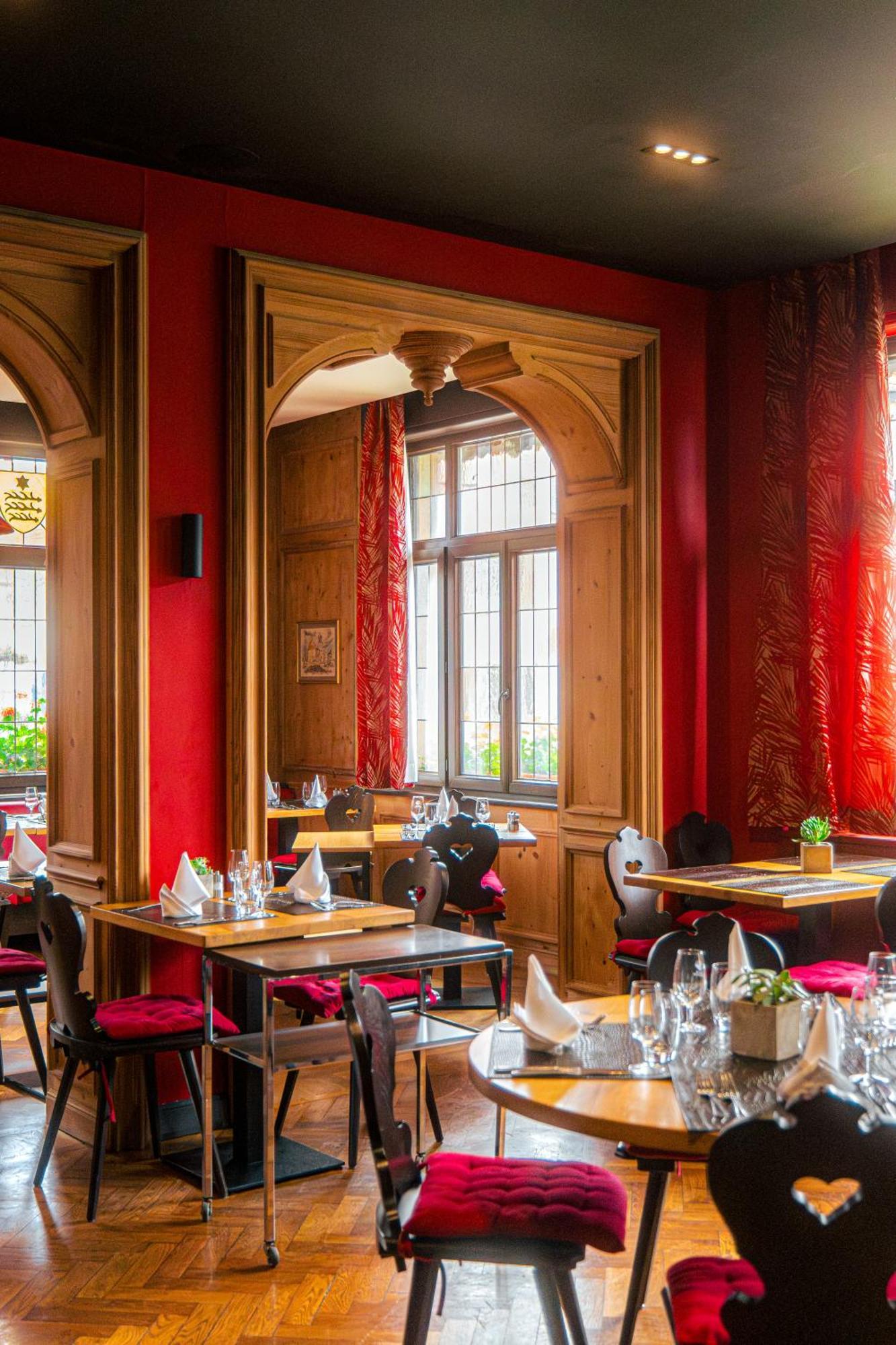 Hotel Au Nid De Cigognes Остхайм Экстерьер фото