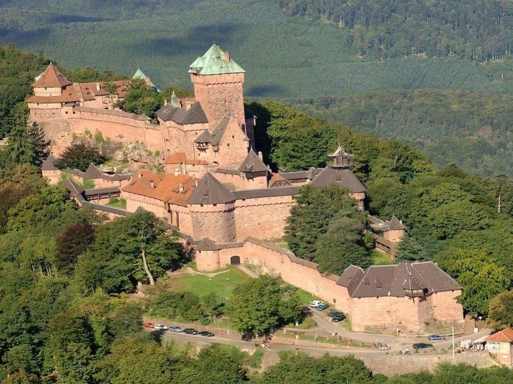 Hotel Au Nid De Cigognes Остхайм Экстерьер фото